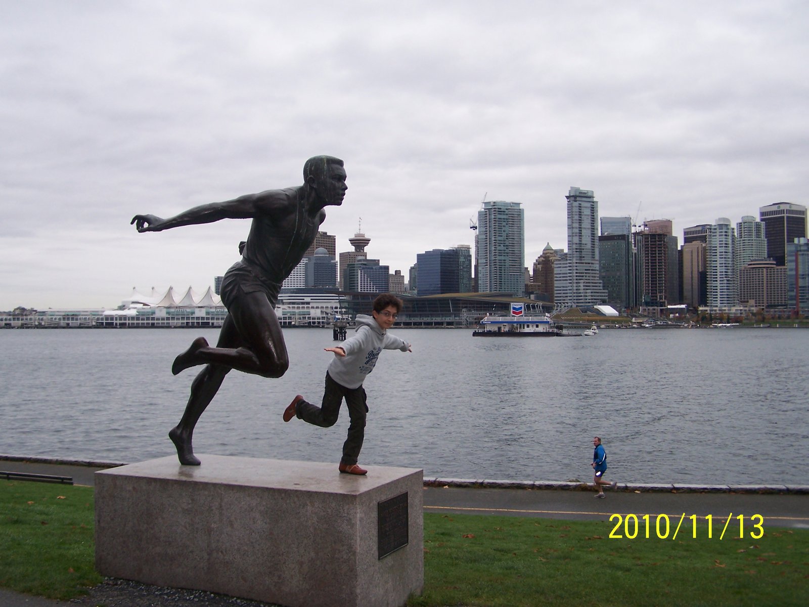 Childhood memory by the Vancouver waterfront