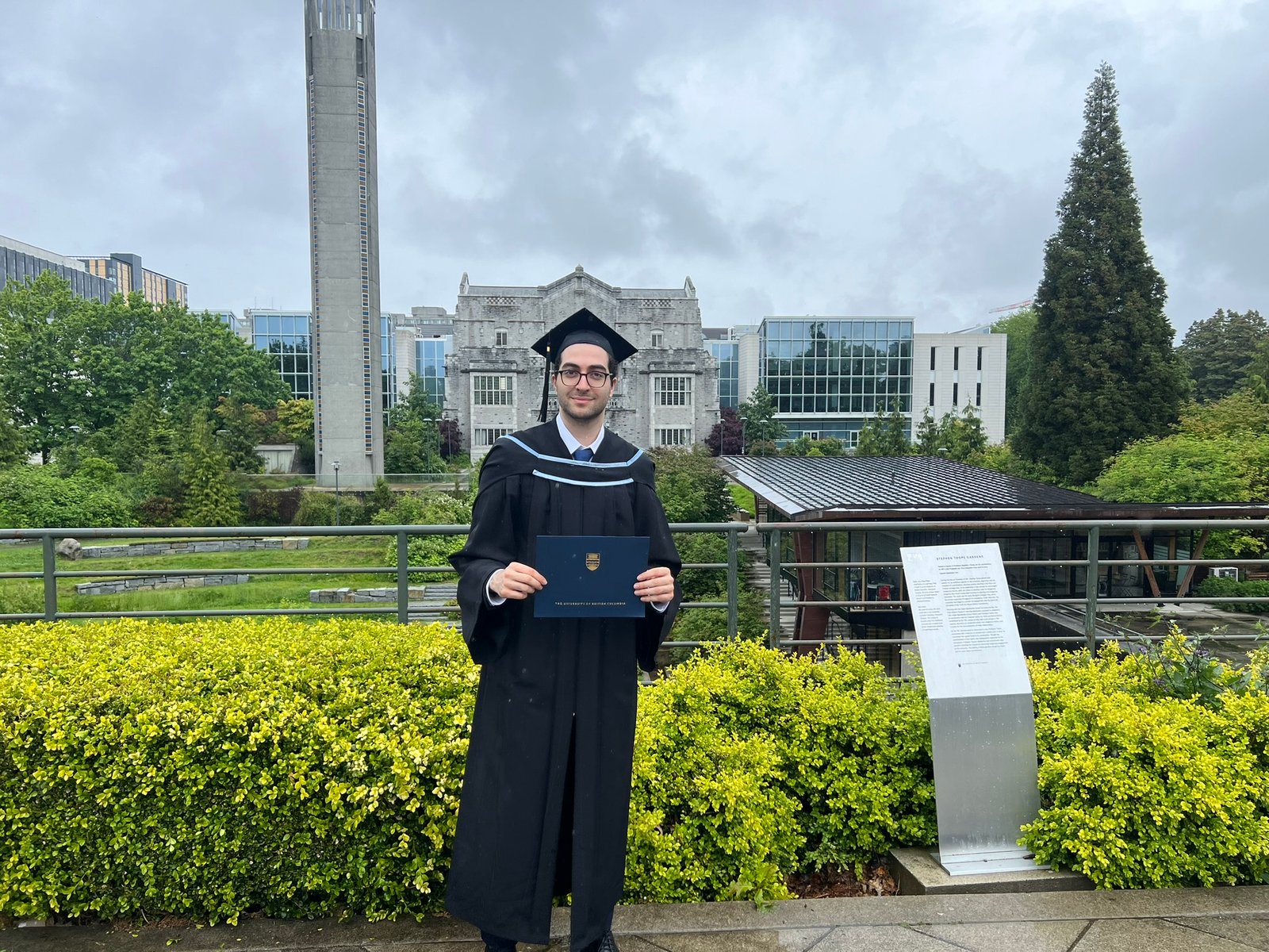 Graduation day at the University of British Columbia